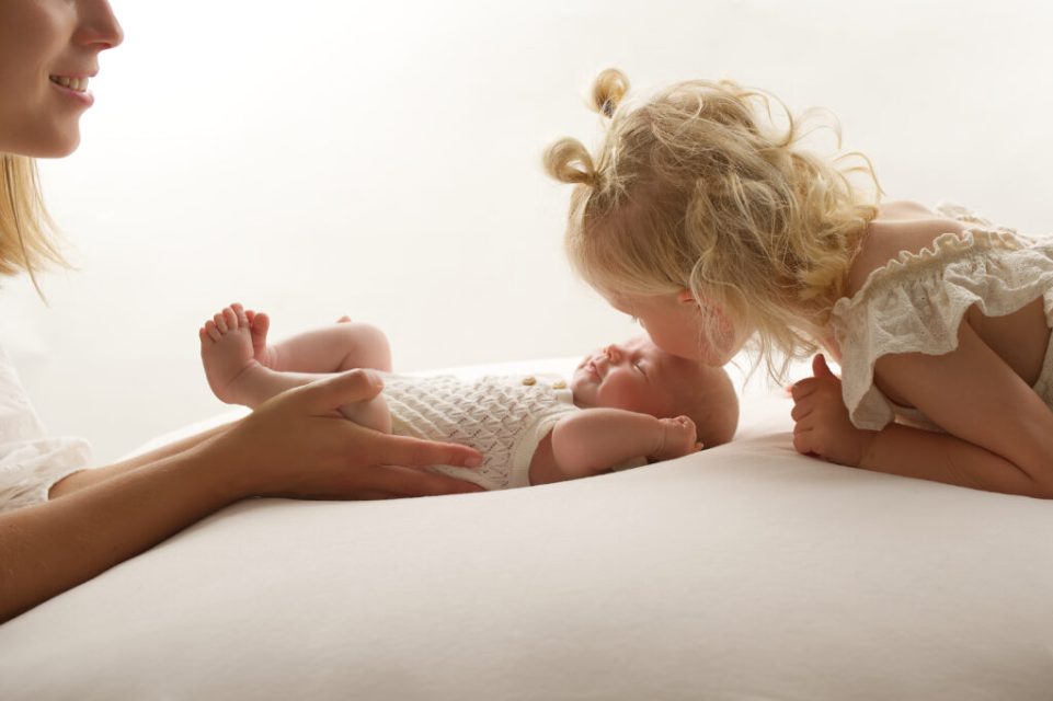 photo naissance frere et soeur